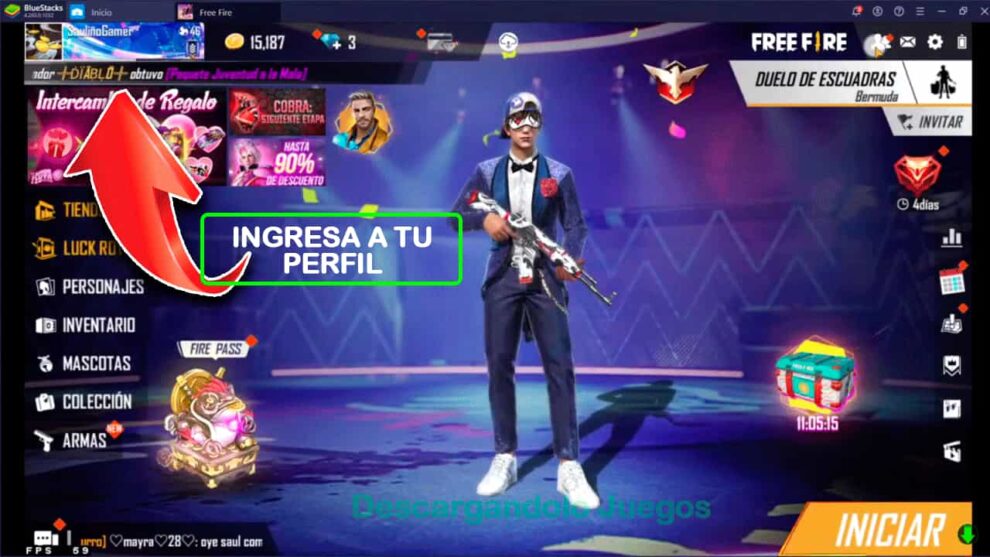 ¿Cómo encuentro mi número de ID en Free Fire? - Descargandolo Juegos