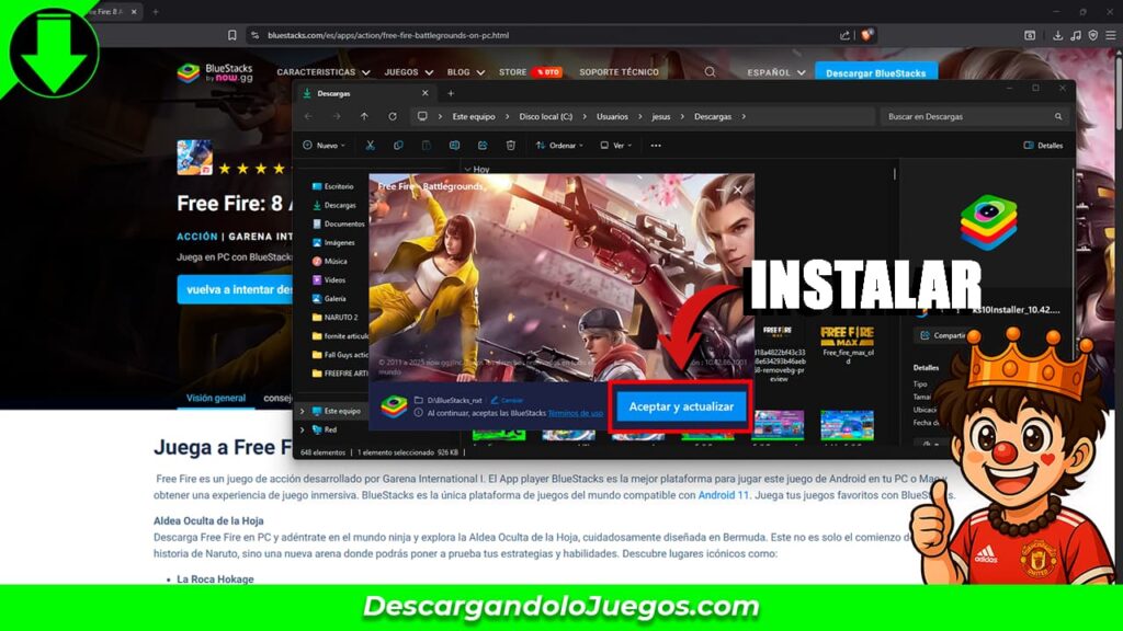 instalar bluestacks en tu pc