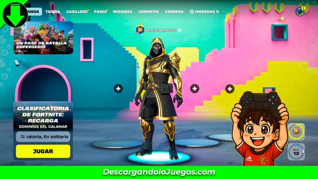 Lobby de Fornite