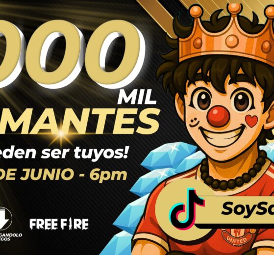 Sorteo Diamantes Free Fire