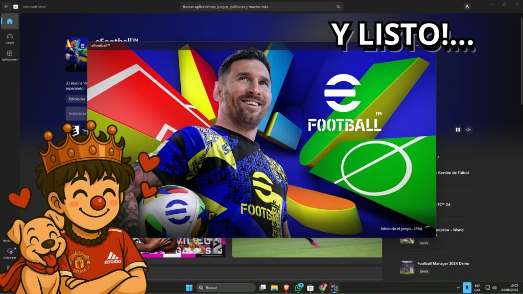 Descarga eFootBall Gratis desde tu PC