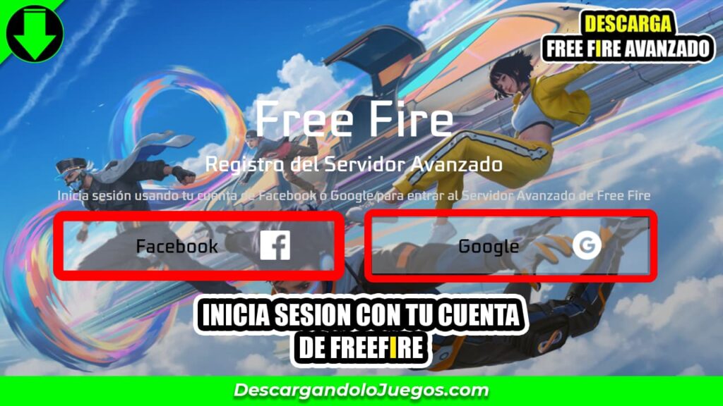 Como descargar freefire avanzado
